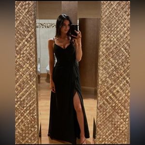 AZAZIE EMERALD Bridesmaid Dress Black